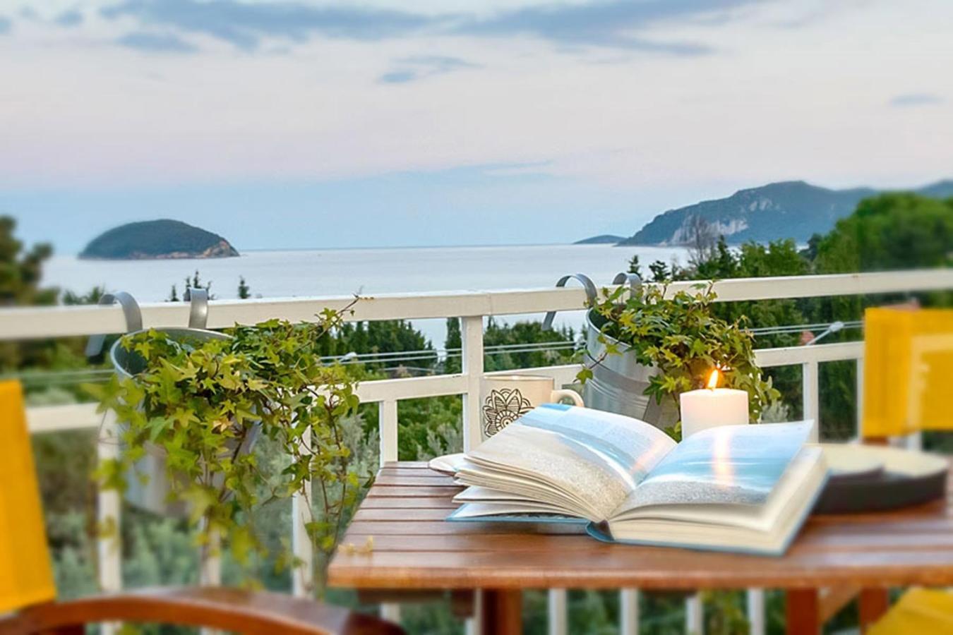 Opalio Seaview Apartment ปาเลออน ซิฟลิคิออน ภายนอก รูปภาพ